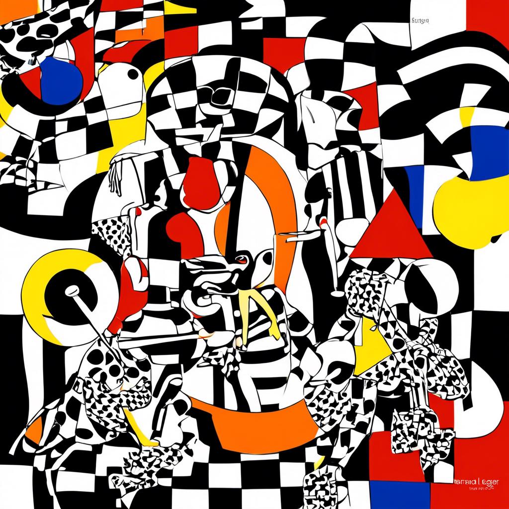 Analyse der Farbpalette und Kompositionstechniken in Le Cirque