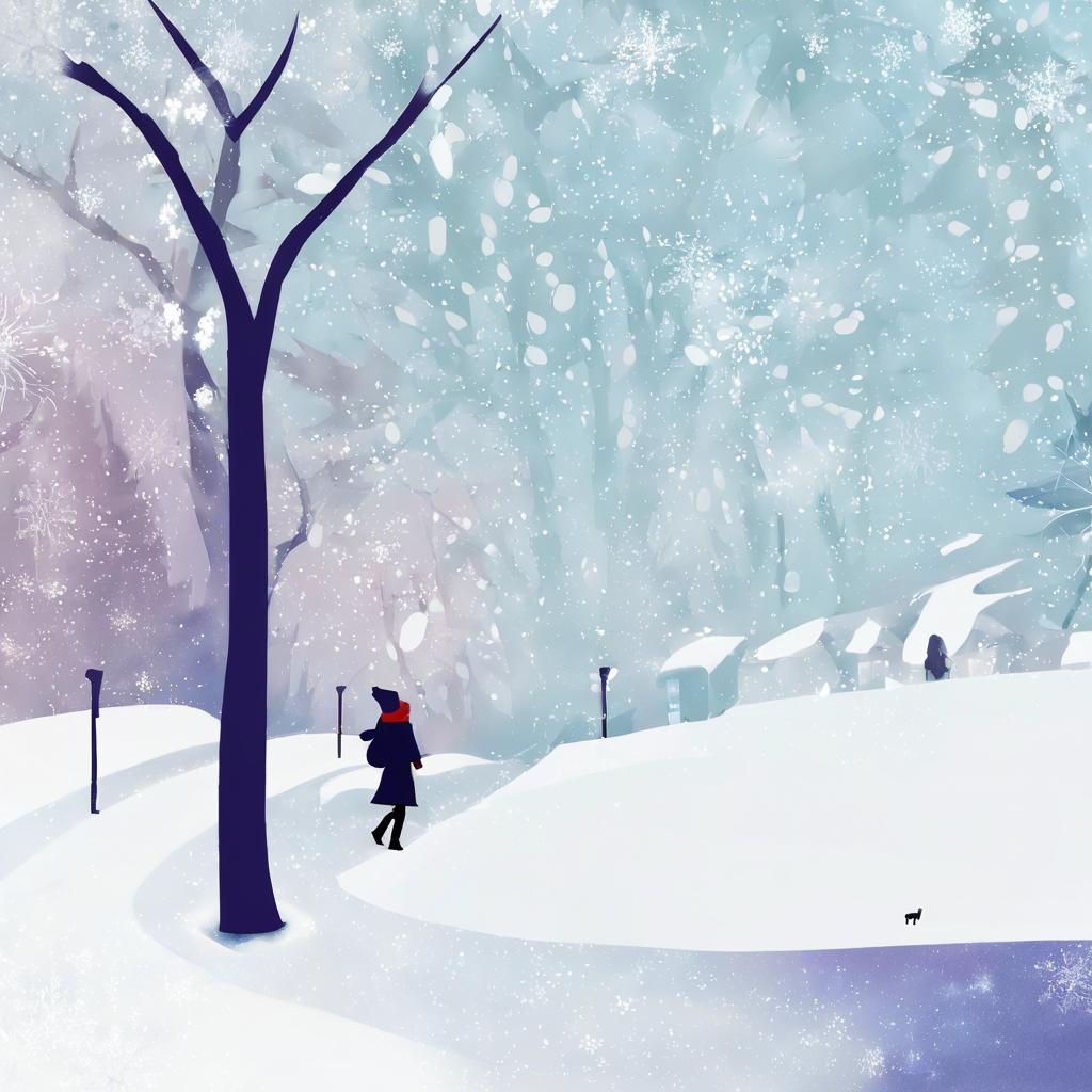 Inverno: Eine künstlerische Darstellung von Emotionen und Atmosphäre